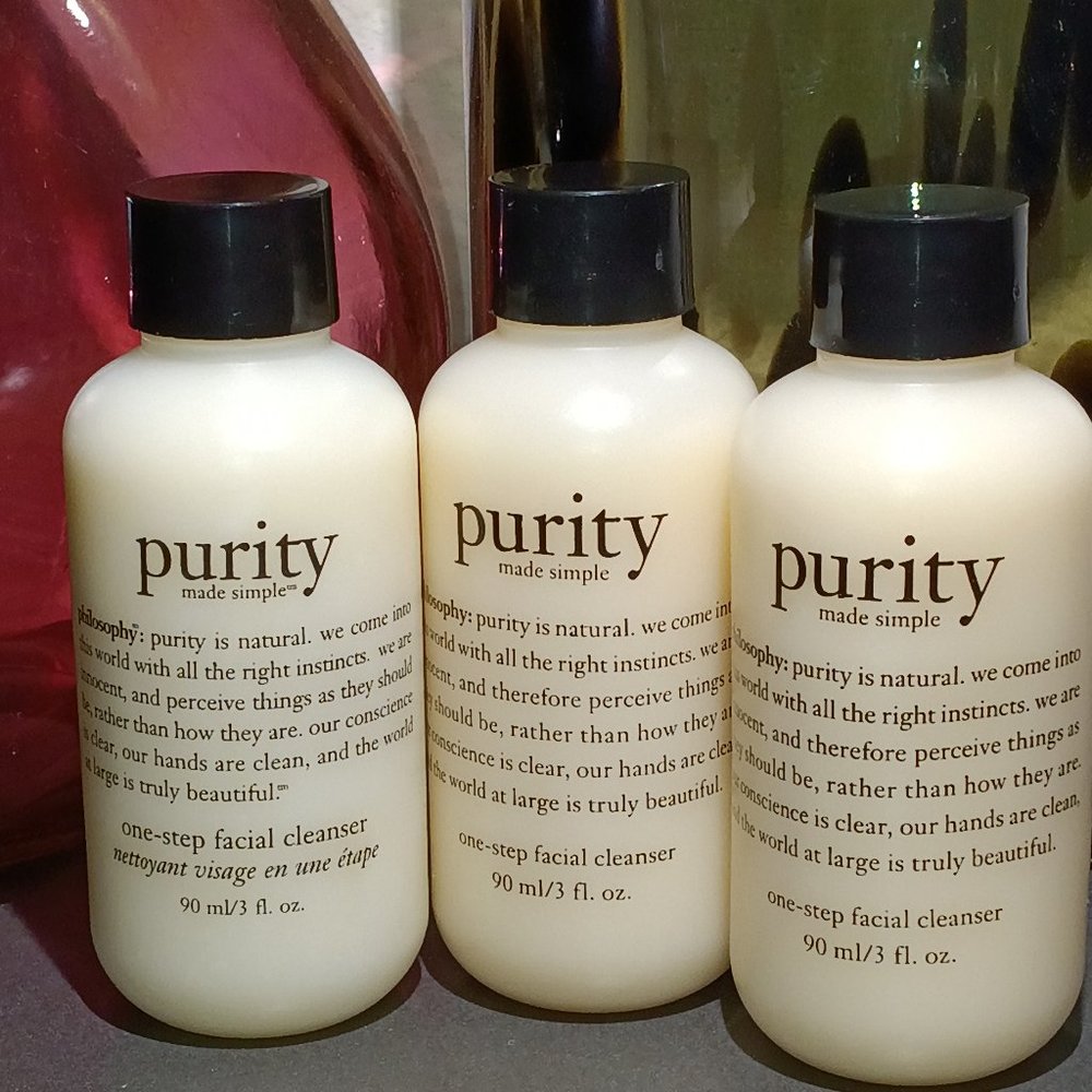 🌸PURITY by PHILOSOPHY 🌸90ml/3 fl. oz One-step Facial cleanser (3 pc)